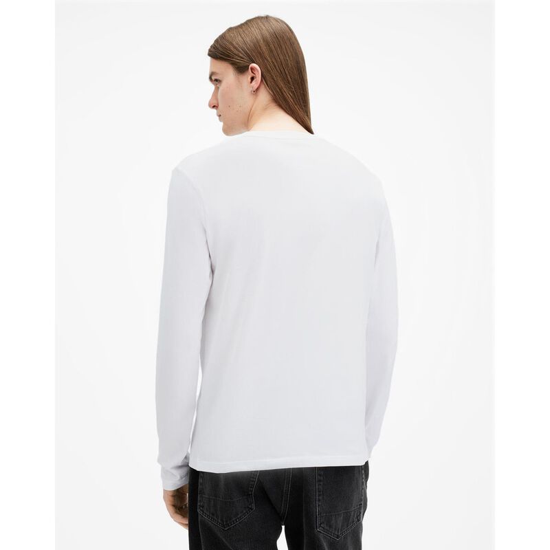 AllSaints Brace Brushed Cotton Long Sleeve T-Shirt image number 5